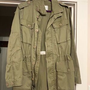 J. Crew Khaki Utility Jacket
